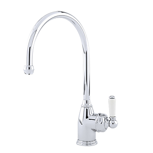 Single handle kitchen faucet, pull-out tap 2 kinds of water, chrome-plated