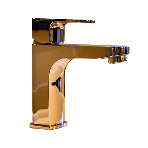 Short gold faucets